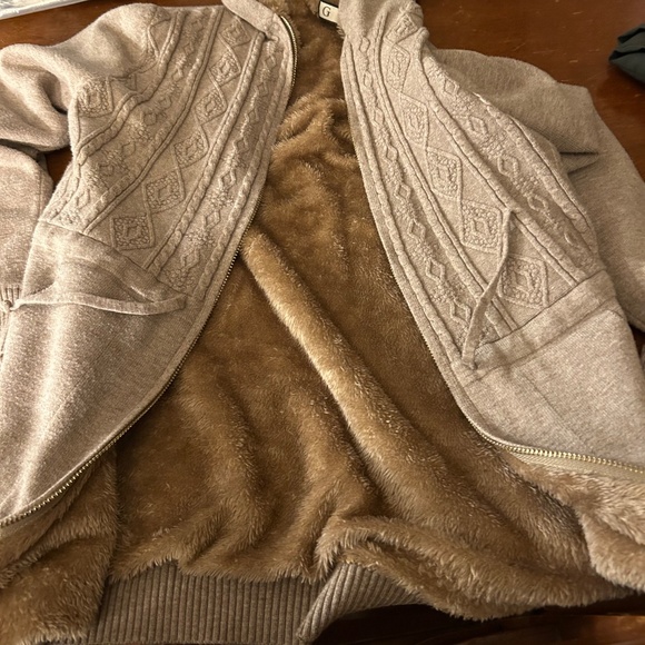 G M Zip up Lined Sweater - Picture 5 of 10